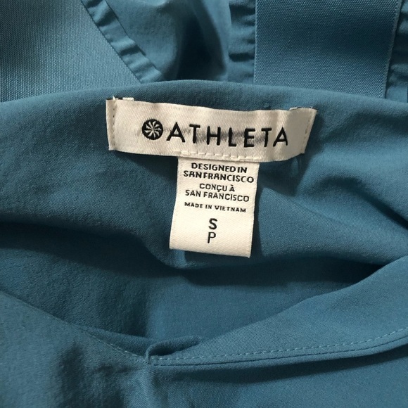 ATHLETA Savannah Strap Drawstring Mini Dress Size S - Picture 3 of 4